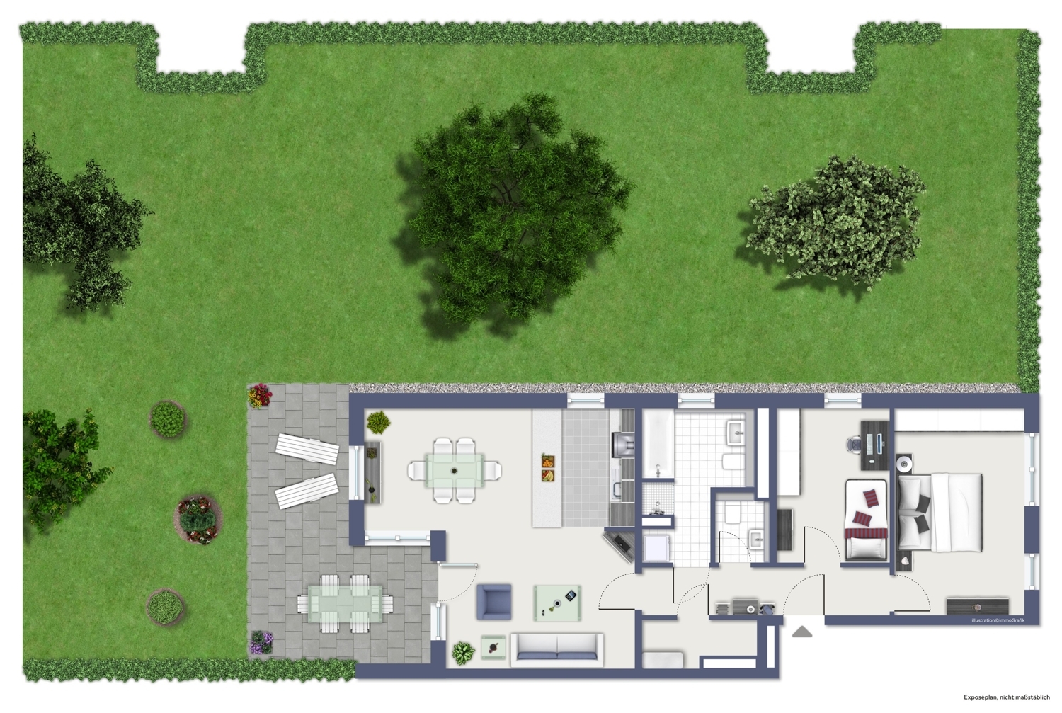 Mehr als eine Wohnung - Hier werden Gartenträume wahr