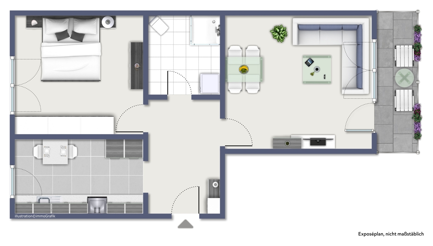Auf dem Dach der Welt in Neu-Ehrenfeld