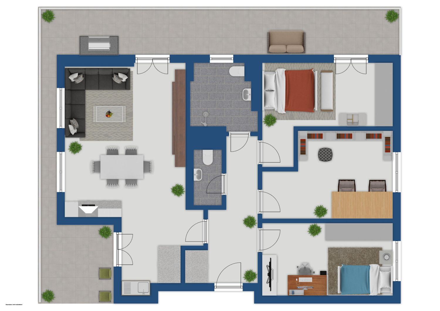 Ihr Familienglück über den Dächern von Köln