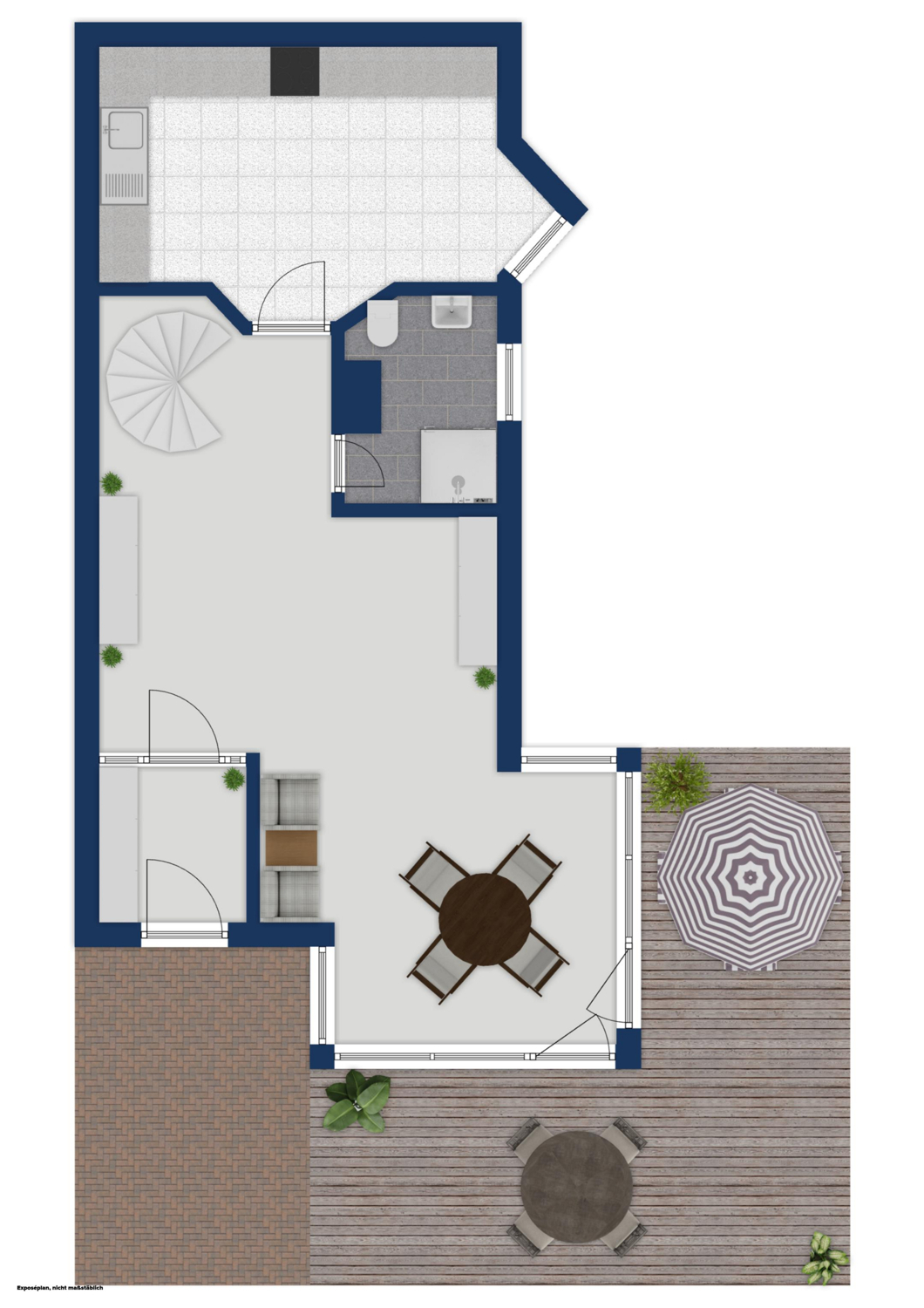 Licht. Weite. Wohngefühl. Maisonette mit Designcharakter