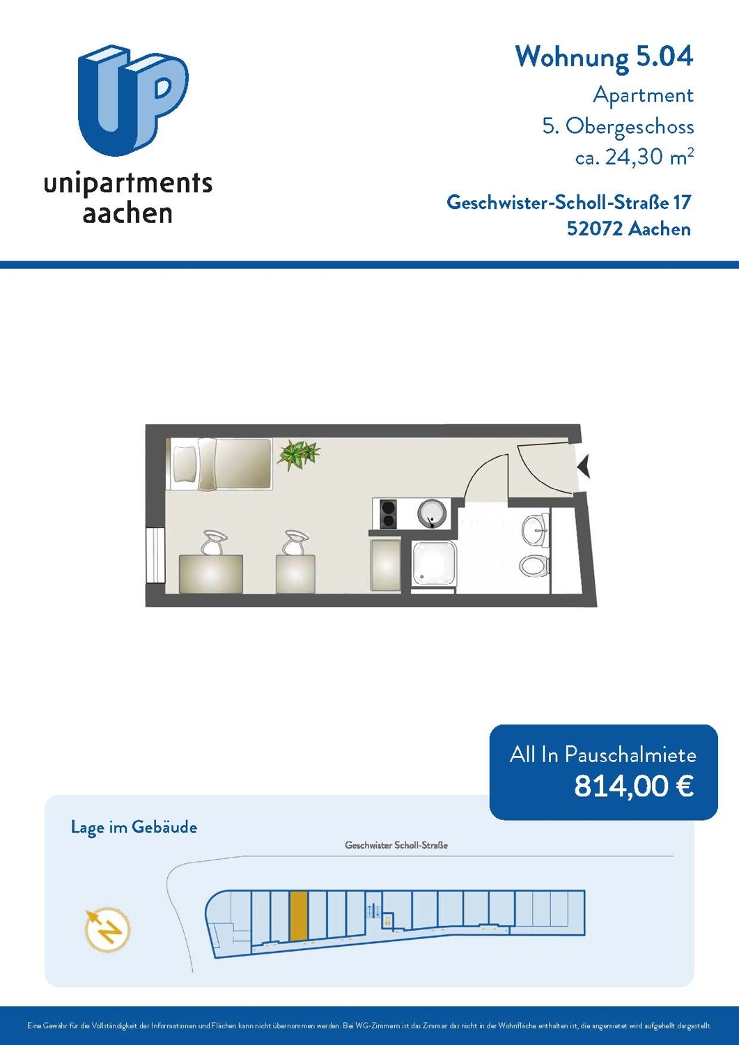 Dein Studentenapartment am C.A.R.L.
