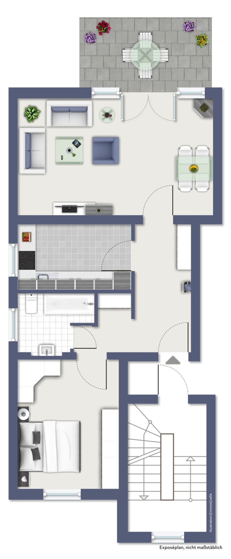 Der Sonnenschein ist dabei