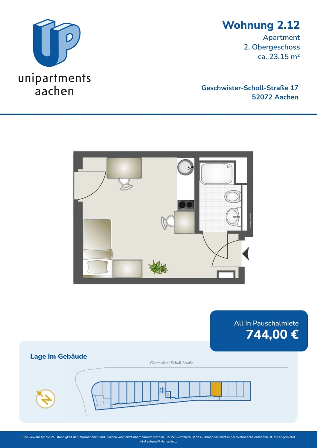 Dein Studentenapartment am C.A.R.L.