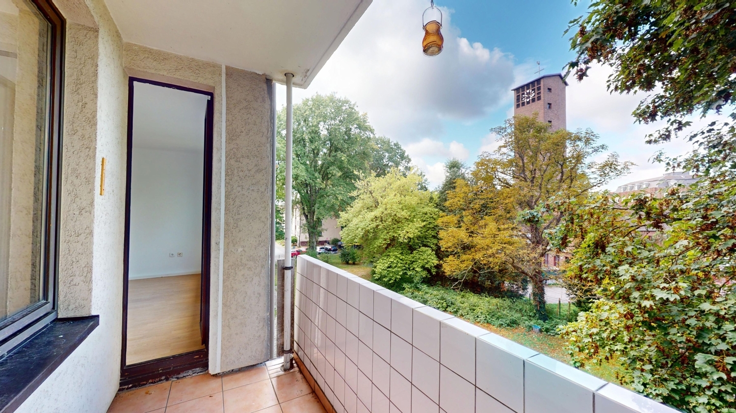 WG-tauglich geschnitten, Balkon inklusive